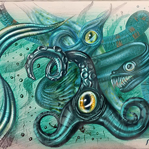 Mike McFadyean Mixed Media Art