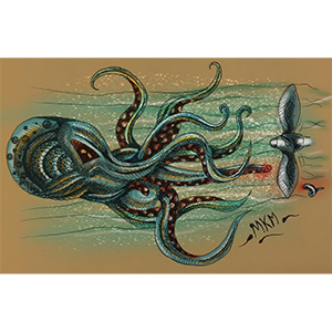 Mike McFadyean Mixed Media Art