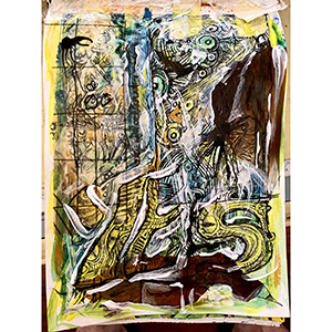 Mike McFadyean Mixed Media Art