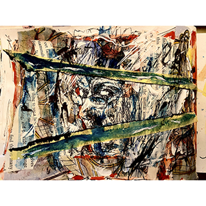 Mike McFadyean Mixed Media Art