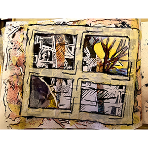 Mike McFadyean Mixed Media Art