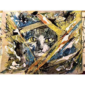 Mike McFadyean Mixed Media Art
