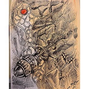 Mike McFadyean Pencil and Pen Art and Illustration